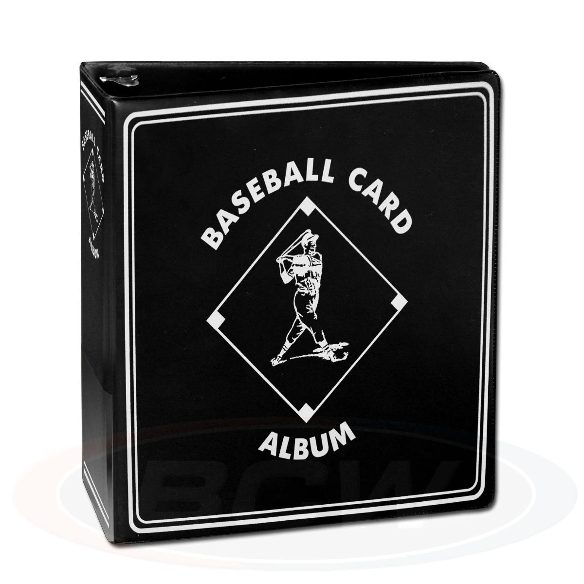 BCW 3" Album Binder, 3-ring, Black, Baseball 1 BCW 3" Album Binder, 3-ring, Black, Baseball