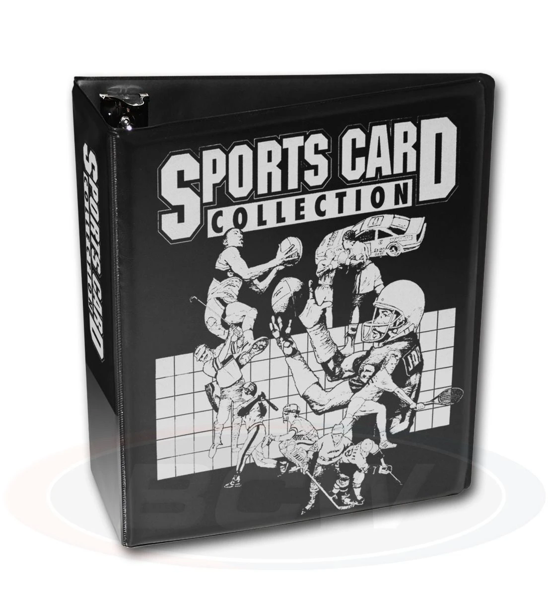 BCW 3" Album Binder, 3-ring, Black, Sports Card 1 BCW 3" Album Binder, 3-ring, Black, Sports Card