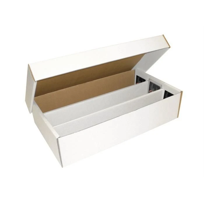 BCW Super Shoe 3,000ct Cardboard Storage Box W/ Lid 1 BCW Super Shoe 3,000ct Cardboard Storage Box W/ Lid