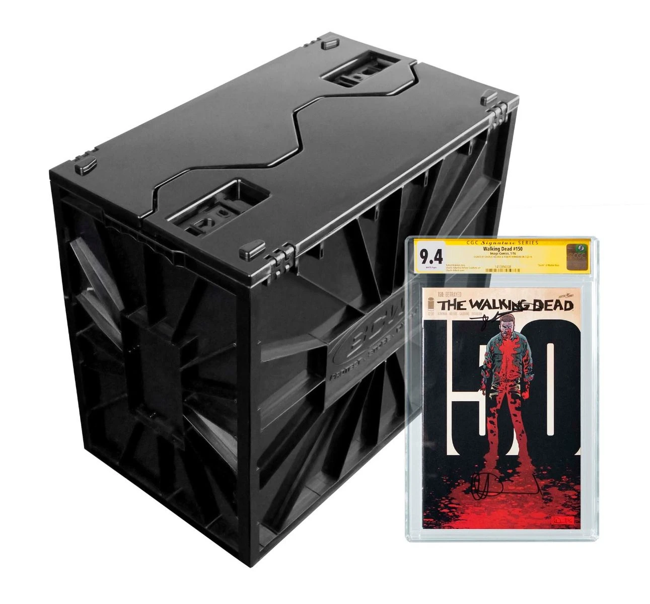 BCW Graded Comic Book Plastic Storage Bin 2 BCW Graded Comic Book Plastic Storage Bin - Image 2