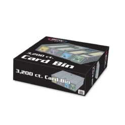 BCW Collectible Card Bin Plastic Storage Box (3,200 Ct)