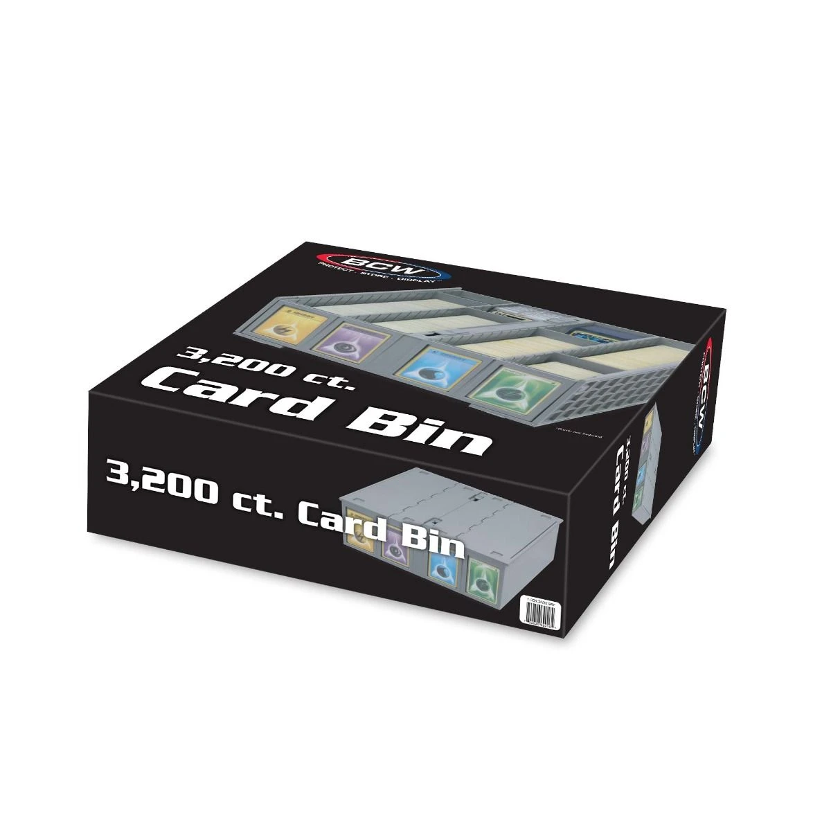 BCW Collectible Card Bin Plastic Storage Box (3,200 Ct) 1 BCW Collectible Card Bin Plastic Storage Box (3,200 Ct)