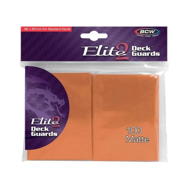 BCW Elite2 Deck Guards - Matte Autumn (100ct) 1 BCW Elite2 Deck Guards - Matte Autumn (100ct)