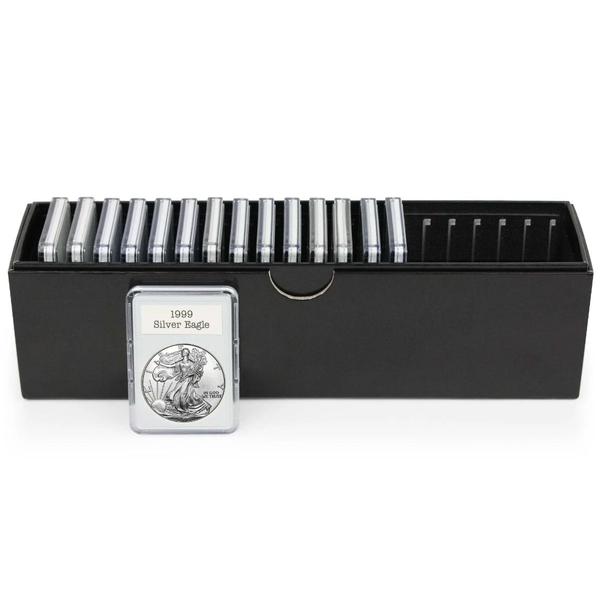 BCW Slotted Coin Display Slab Box 2 BCW Slotted Coin Display Slab Box - Image 2