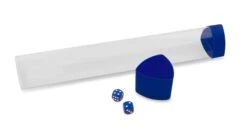 BCW Gaming Playmat Tube W/ Dice Cap - Blue