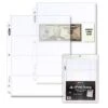 BCW Pro 4-Pocket Currency Pages (20ct)