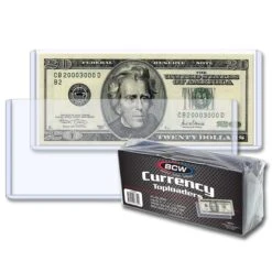 BCW Currency Toploader - Regular (25ct)