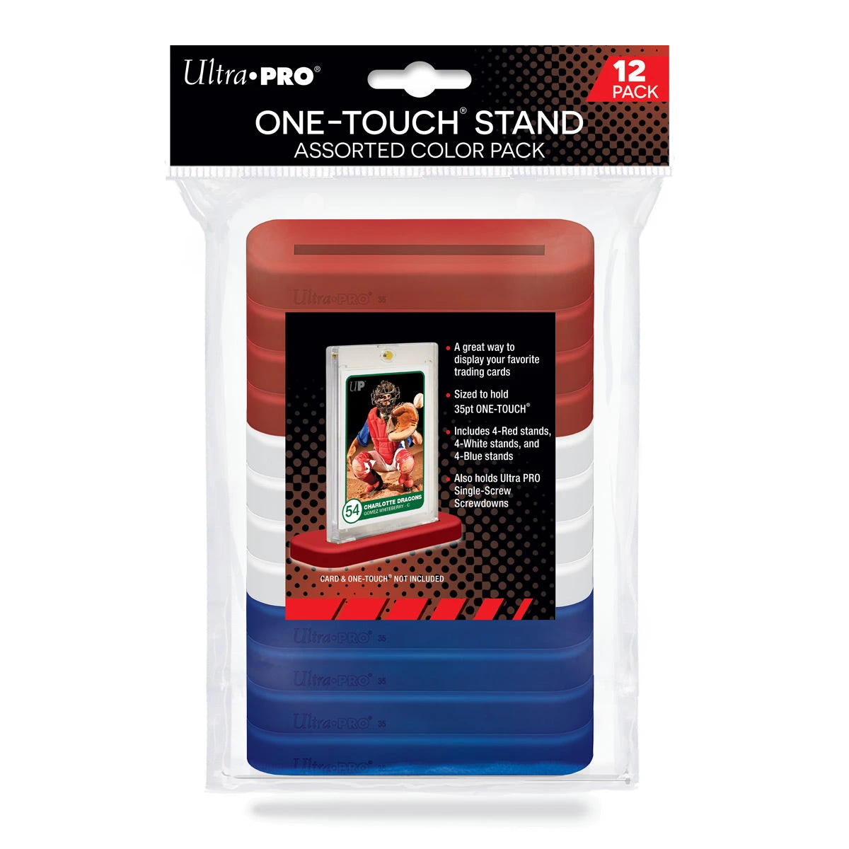 Ultra Pro ONE-TOUCH Stands 23-55pt (12ct) Assorted Colours 2 Ultra Pro ONE-TOUCH Stands 23-55pt (12ct) Assorted Colours - Image 2