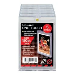 Ultra Pro ONE-TOUCH Magnetic Card Holder 180pt (5 Pack)