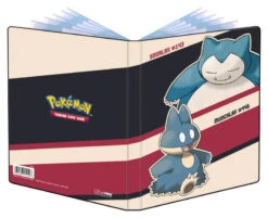 Ultra Pro 4pkt Portfolio Album Binder - Pokemon Snorlax & Munchlax