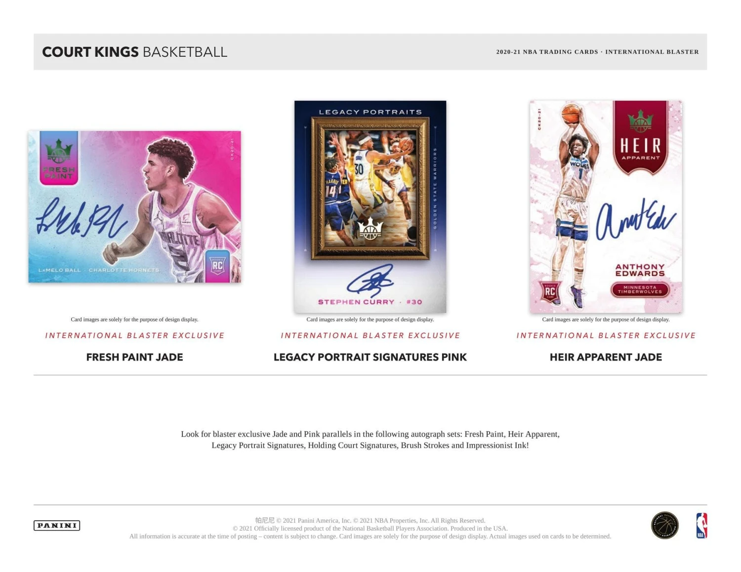 2020-21 Panini Court Kings NBA Basketball Cards - Blaster Box 4 2020-21 Panini Court Kings NBA Basketball Cards - Blaster Box - Image 4