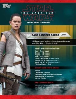 Topps Star Wars The Last Jedi (2017) - Hobby Box -Card Game Store 2017 star wars last jedi 2