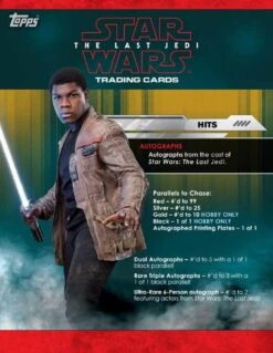 Topps Star Wars The Last Jedi (2017) - Hobby Box -Card Game Store 2017 star wars last jedi 3