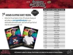 2018 Upper Deck Goodwin Champions - Hobby Box -Card Game Store 2018 upper deck goodwin 4