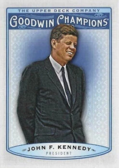 2019 Upper Deck Goodwin Champions - Mega Box -Card Game Store 2019 Upper Deck Goodwin Champions Base 35 John F. Kennedy