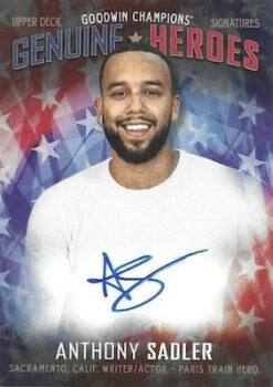 2019 Upper Deck Goodwin Champions - Mega Box -Card Game Store 2019 Upper Deck Goodwin Champions Genuine Heroes Sadler