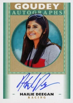 2019 Upper Deck Goodwin Champions - Mega Box -Card Game Store 2019 Upper Deck Goodwin Champions Goudey Autographs Hailie Deegan