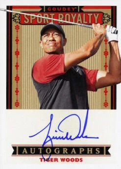 2019 Upper Deck Goodwin Champions - Mega Box -Card Game Store 2019 Upper Deck Goodwin Champions Goudey Sport Royalty Autographs Tiger Woods