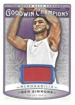 2019 Upper Deck Goodwin Champions - Mega Box -Card Game Store 2019 Upper Deck Goodwin Champions Memorabilia Ben Simmons