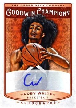 2019 Upper Deck Goodwin Champions - Mega Box -Card Game Store 2019 Upper Deck Goodwin Champions Unannounced Basketball Autographs Coby White