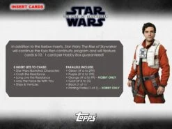 Topps Star Wars The Rise Of Skywalker (2019) - Hobby Box 18 Topps Star Wars The Rise Of Skywalker (2019) - Hobby Box -Card Game Store 2019 topps sw rise of skywalker 3