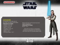 Topps Star Wars The Rise Of Skywalker (2019) - Hobby Box 19 Topps Star Wars The Rise Of Skywalker (2019) - Hobby Box -Card Game Store 2019 topps sw rise of skywalker 4