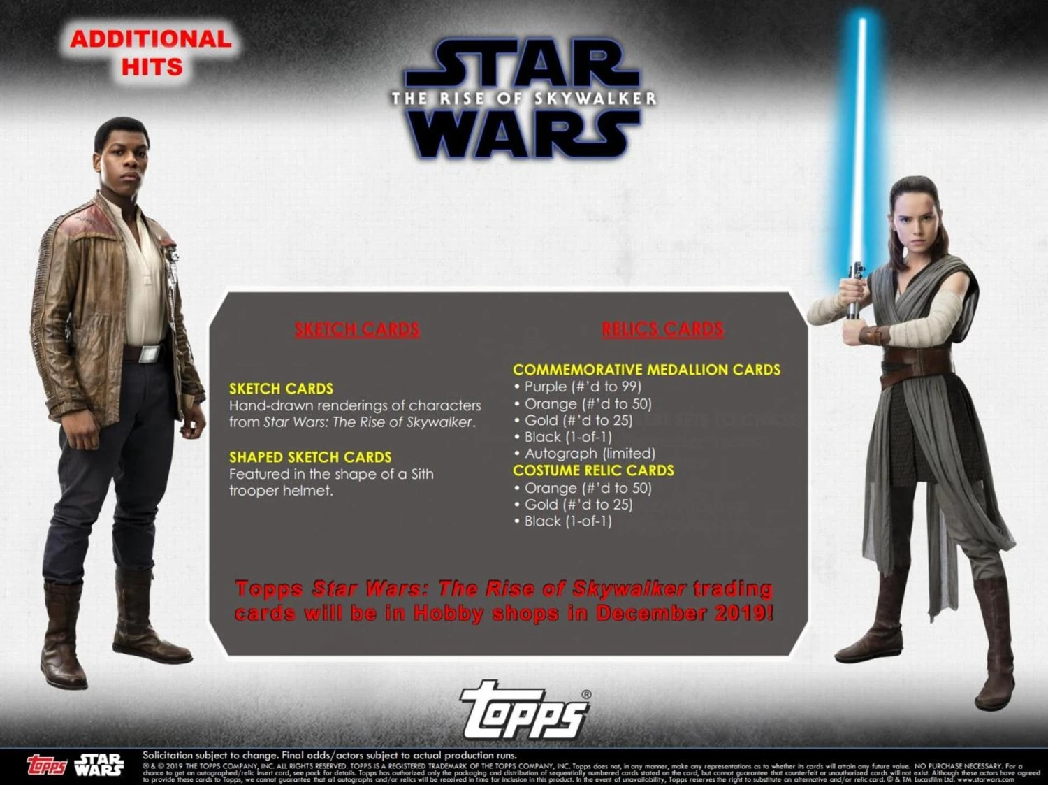 Topps Star Wars The Rise Of Skywalker (2019) - Hobby Box 6 Topps Star Wars The Rise Of Skywalker (2019) - Hobby Box - Image 6