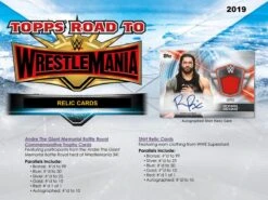 2019 Topps WWE Road To WrestleMania - Hanger Box 10 2019 Topps WWE Road To WrestleMania - Hanger Box -Card Game Store 2019 topps wwe road to 4 1044076d 7d86 4651 9956 54a661c7597e