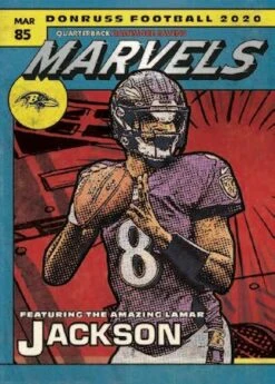 2020 Panini Donruss NFL Football - Cello/Fat/Value Pack 10 2020 Panini Donruss NFL Football - Cello/Fat/Value Pack -Card Game Store 2020 Donruss Football NFL Cards Marvel Lamar Jackson f0913179 a38d 4949 8737 9b444b944cbf