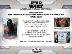 Topps Star Wars Chrome Perspectives: Resistance Vs. First Order (2020) - Hobby Box -Card Game Store 2020 topps sw chrome p