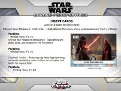 Topps Star Wars Chrome Perspectives: Resistance Vs. First Order (2020) - Hobby Box -Card Game Store 2020 topps sw chrome p 3