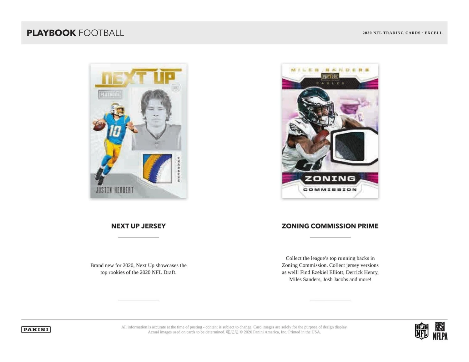 2020 Panini Playbook NFL Football Cards - Hanger Box (Purple) 5 2020 Panini Playbook NFL Football Cards - Hanger Box (Purple) - Image 5