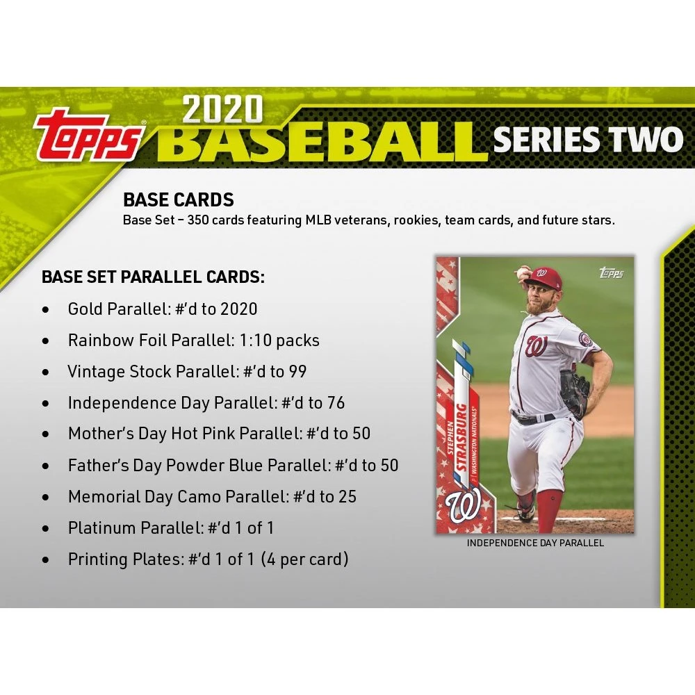 2020 Topps Series 2 MLB Baseball "Relic Box" - Blaster Box 3 2020 Topps Series 2 MLB Baseball "Relic Box" - Blaster Box - Image 3