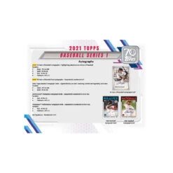 2021 Topps Series 1 MLB Baseball - Cello/Fat/Value Pack -Card Game Store 2021 Topps Series 1 Sales Sheet Retail 1085284