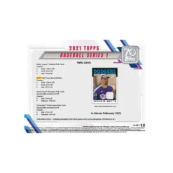 2021 Topps Series 1 MLB Baseball - Cello/Fat/Value Pack -Card Game Store 2021 Topps Series 1 Sales Sheet Retail 1131951