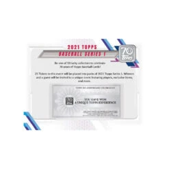 2021 Topps Series 1 MLB Baseball - Cello/Fat/Value Pack -Card Game Store 2021 Topps Series 1 Sales Sheet Retail 392426