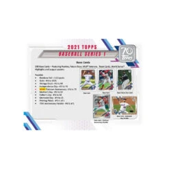 2021 Topps Series 1 MLB Baseball - Cello/Fat/Value Pack -Card Game Store 2021 Topps Series 1 Sales Sheet Retail 445649