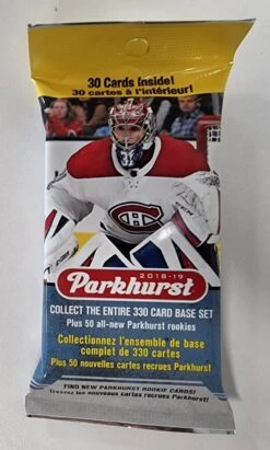 2018-19 Upper Deck Parkhurst NHL Hockey - Cello/Fat/Value Pack