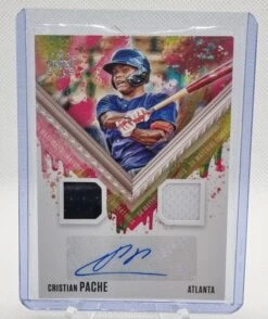 Cristian Pache - 2021 Panini Diamond Kings Dual Material Signatures #DKMS-CP