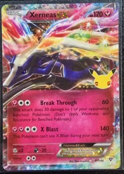 Xerneas EX - Pokemon Celebrations Classic Collection Holo Foil Ultra Rare #97/146