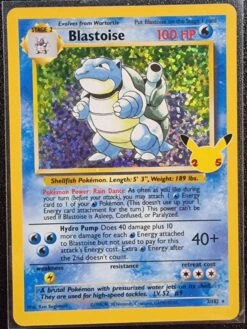 Blastoise - Pokemon Celebrations Classic Collection Holo Foil Rare #2/102