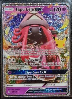 Tapu Lele GX - Pokemon Celebrations Classic Collection Holo Foil Ultra Rare #60/145