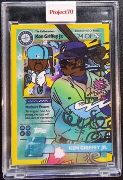 Ken Griffey Jr. - 2021 Topps Project 70 #702 - By Ermsy (print Run 6,537)