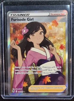 Furisode Girl Trainer - Pokemon Silver Tempest Full Art Holo Foil Ultra Rare #190/195