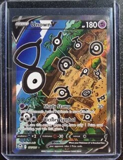 Unown V - Pokemon Silver Tempest Full ALT Art Holo Foil Ultra Rare #177/195