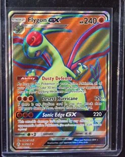 Flygon GX - Pokemon Cosmic Eclipse FULL ART Holo Foil Ultra Rare #218/236