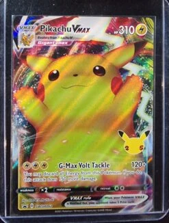 Pikachu VMAX - Pokemon Celebrations Black Star Promo Holo Foil Ultra Rare #SWSH062