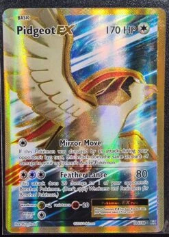 Pidgeot EX - Pokemon Evolutions Full Art Holo Foil Ultra Rare #104/108