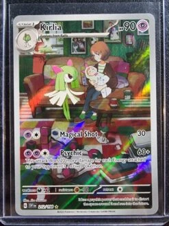 Kirlia - Pokemon Scarlet & Violet FULL ART Holo Foil Secret Rare #212/198