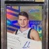 Luka Doncic RC #/125 - 2018-19 Panini Absolute Memorabilia Rookie Autographs BGS9
